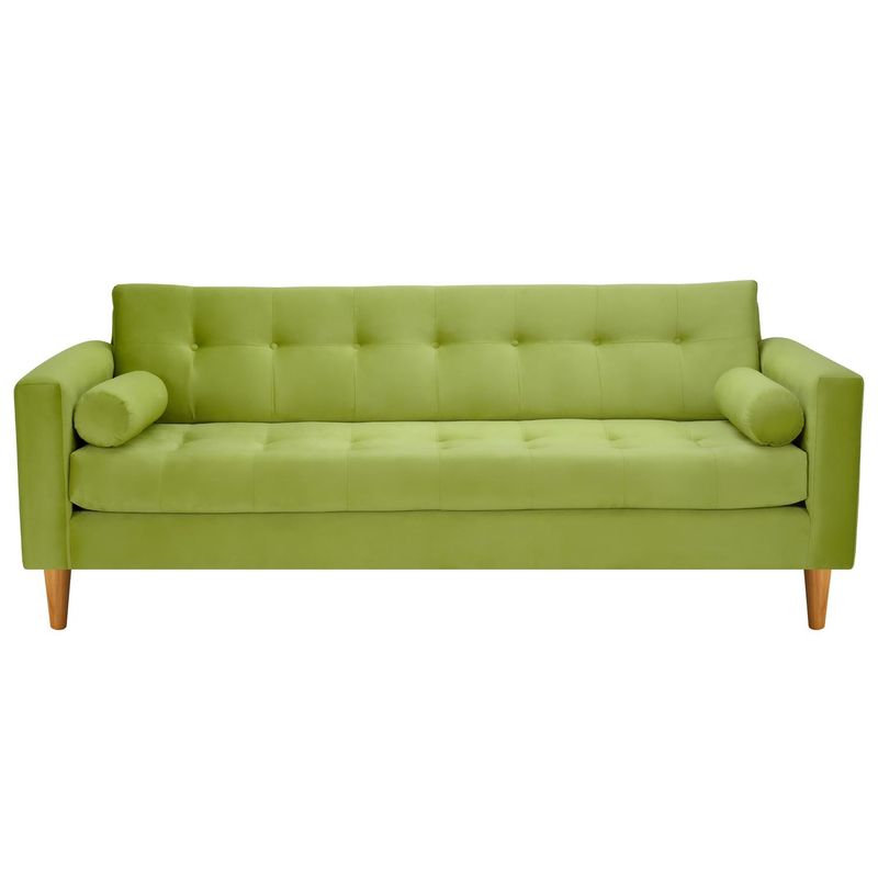 BODEVIR - Sofa Retro 3CG Felpa 04 Pistacho