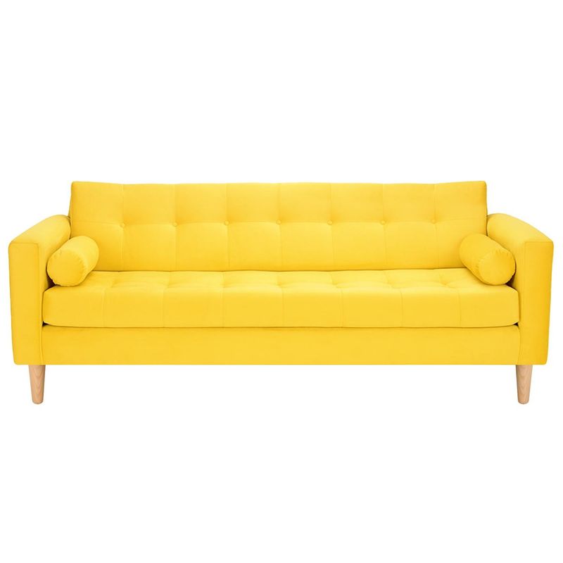 BODEVIR - Sofa Retro 3CG Felpa 05 Amarillo