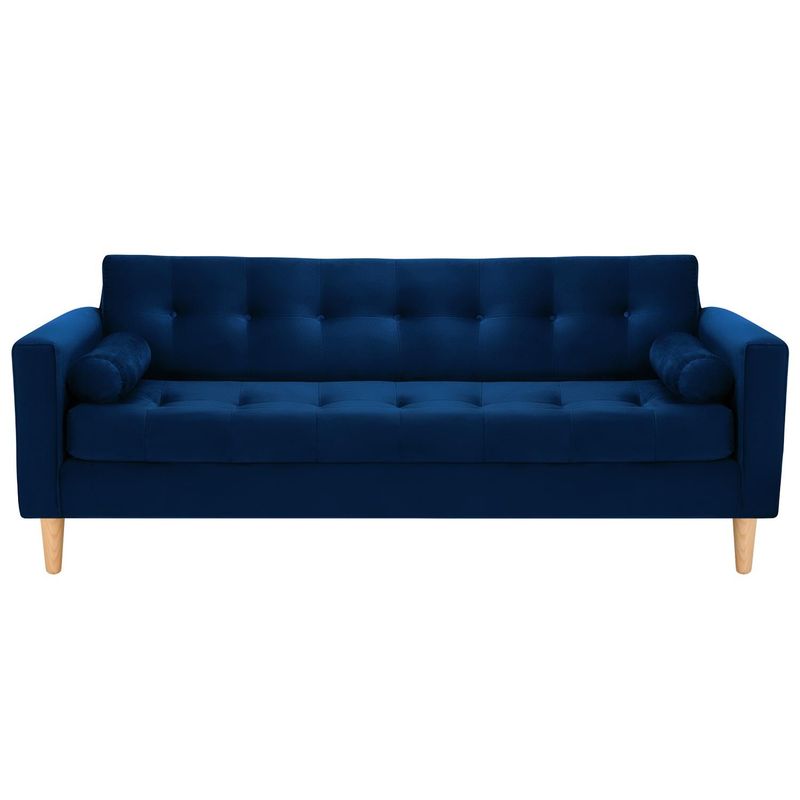 BODEVIR - Sofa Retro 3CG Felpa 05 Azul Marino