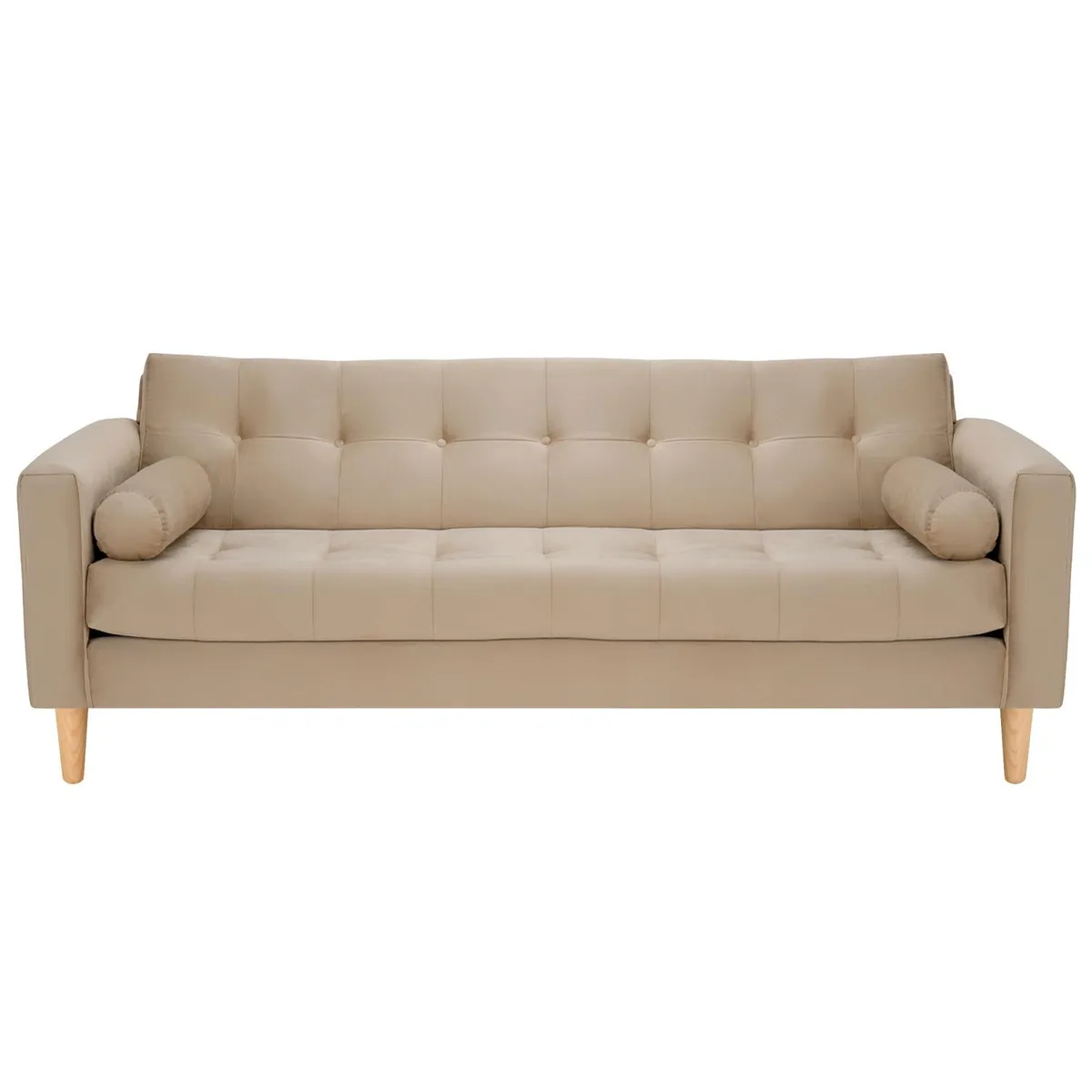 BODEVIR - Sofa Retro 3CG Felpa 05 Beige