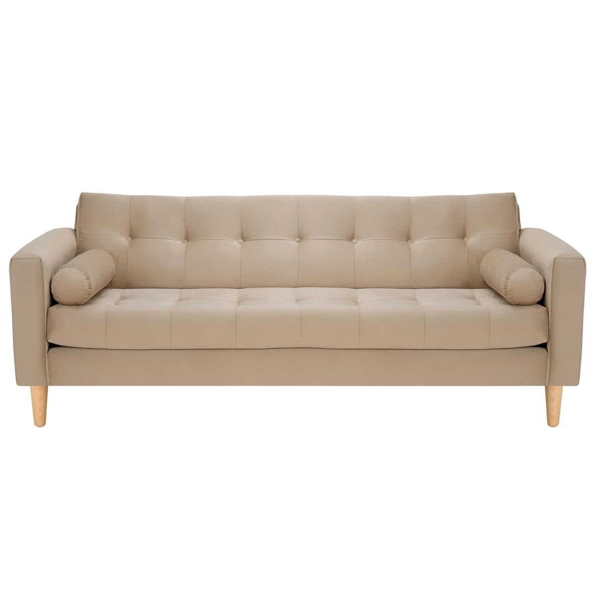 BODEVIR - Sofa Retro 3CG Felpa 05 Beige