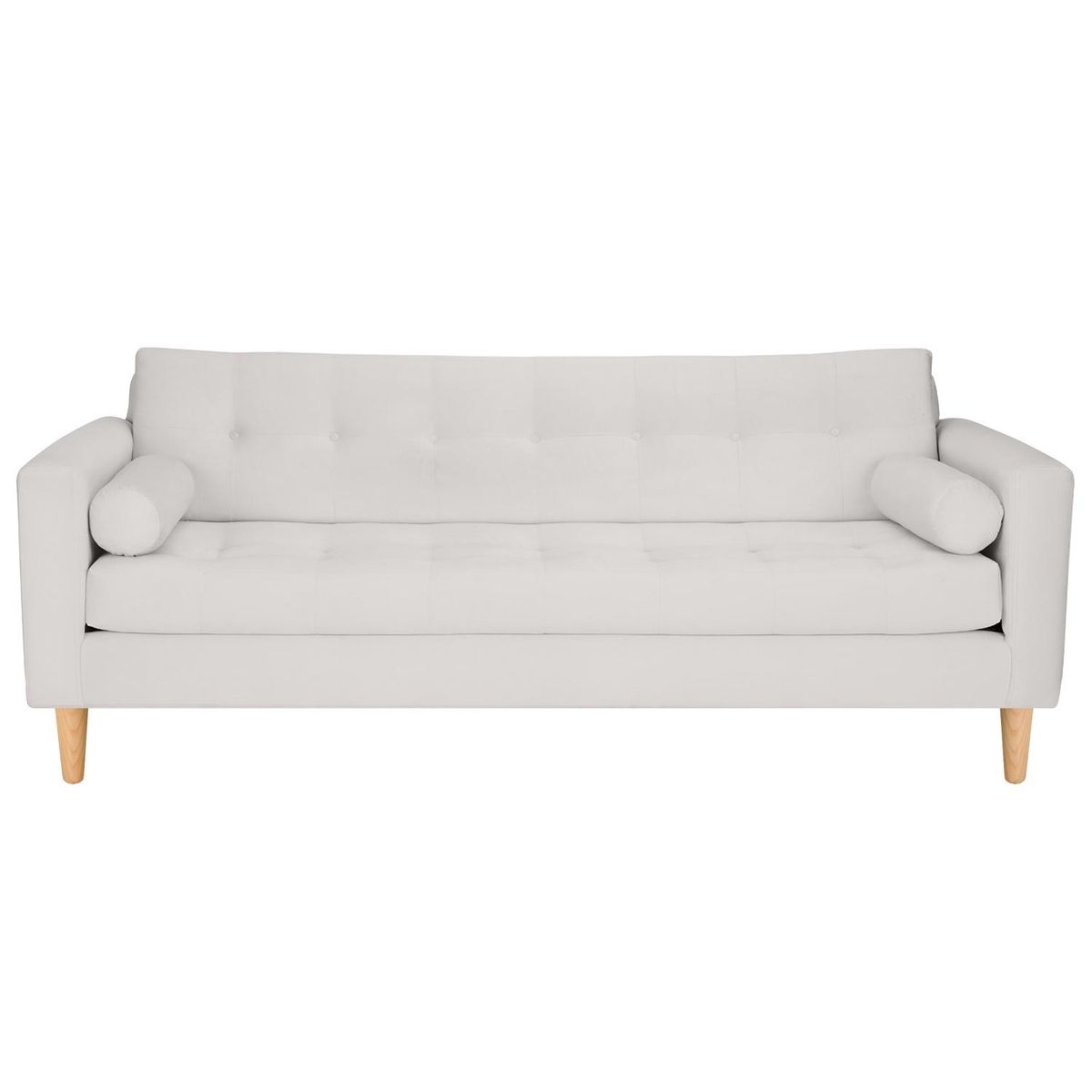 BODEVIR - Sofa Retro 3CG Felpa 05 Crudo