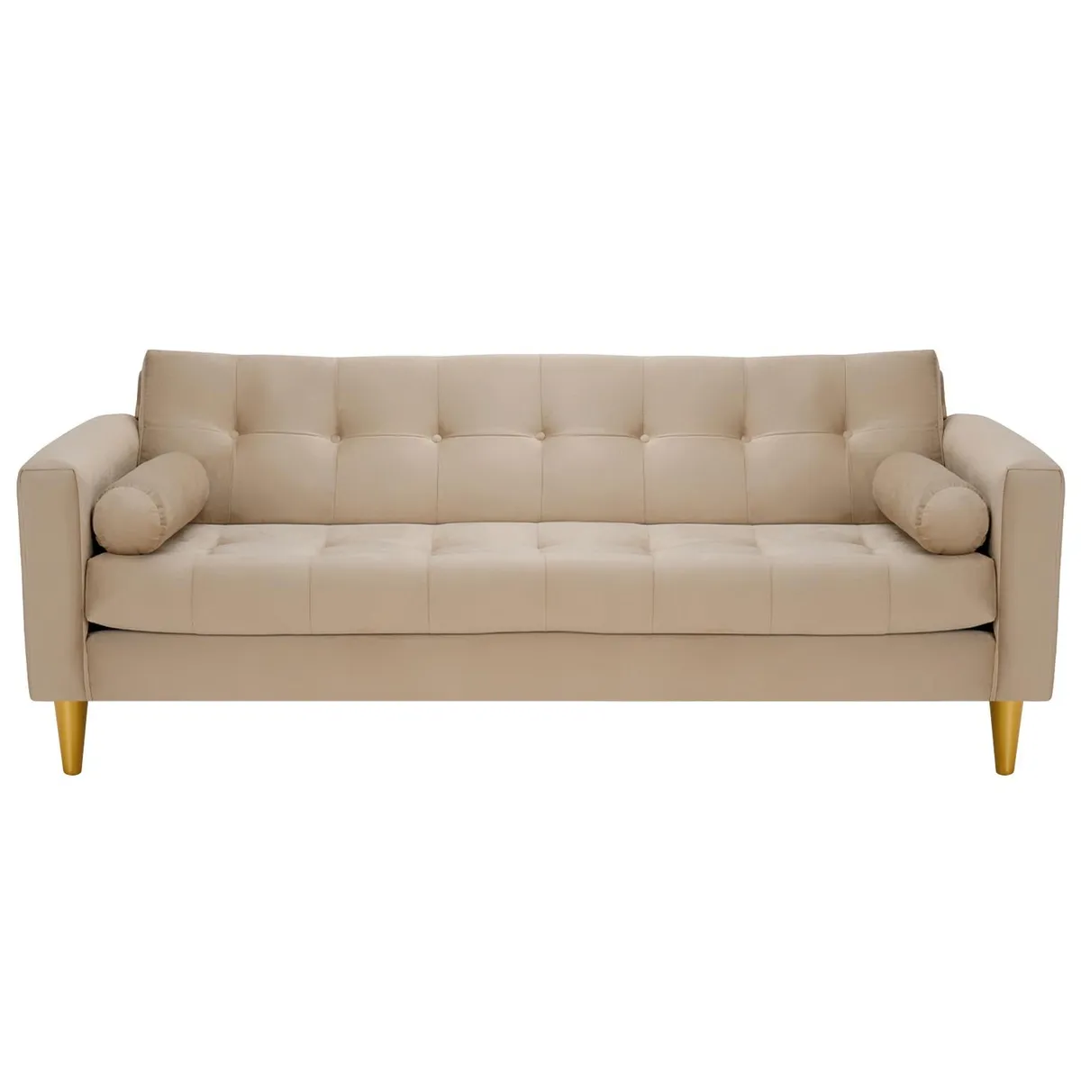 BODEVIR - Sofa Retro 3CG+1+1 Felpa 01 Beige