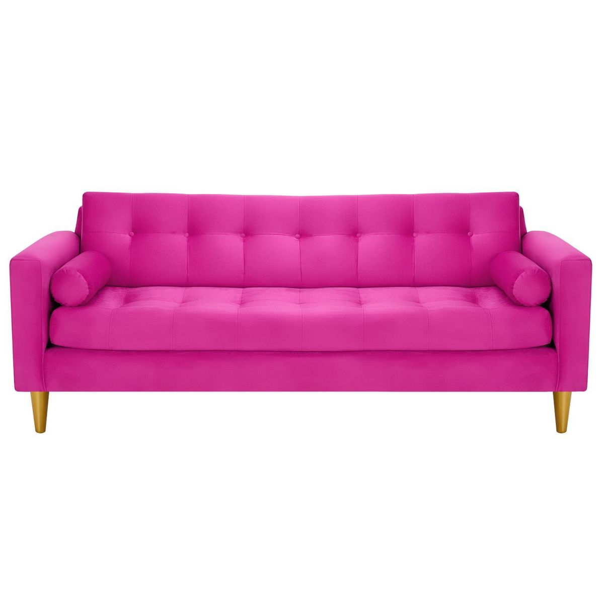 BODEVIR - Sofa Retro 3CG+2C Felpa 01 Fucsia