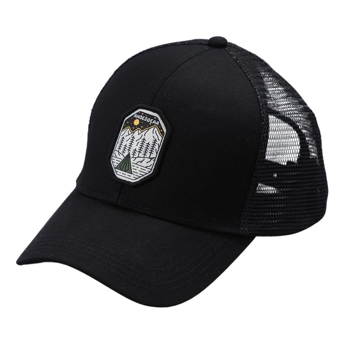 ANDESGEAR - Jockey Trucker Noche Unisex Adulto Negro