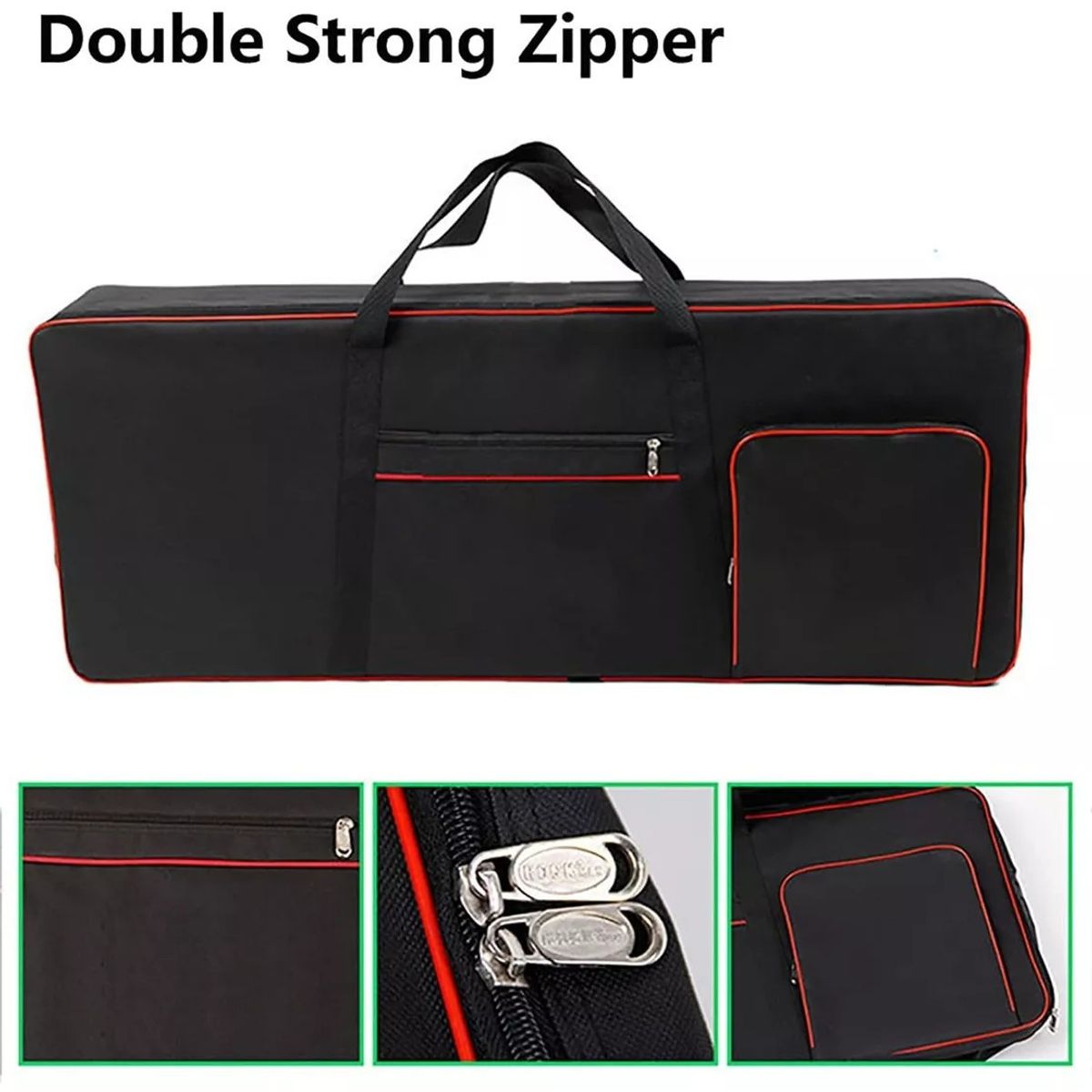 MUNDO MAGIA - Funda Para Teclado De 61 Teclas Impermeable Tela Oxford 600