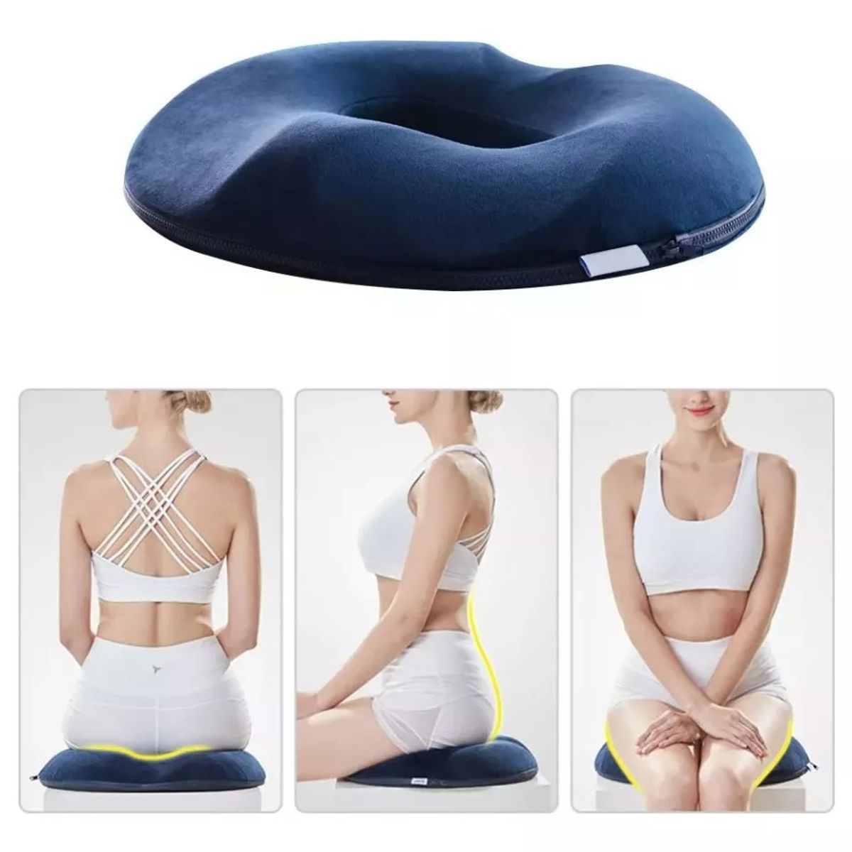 MUNDO MAGIA - Cojin Antiescaras Ortopedico Picaron Memoria Noobe +funda