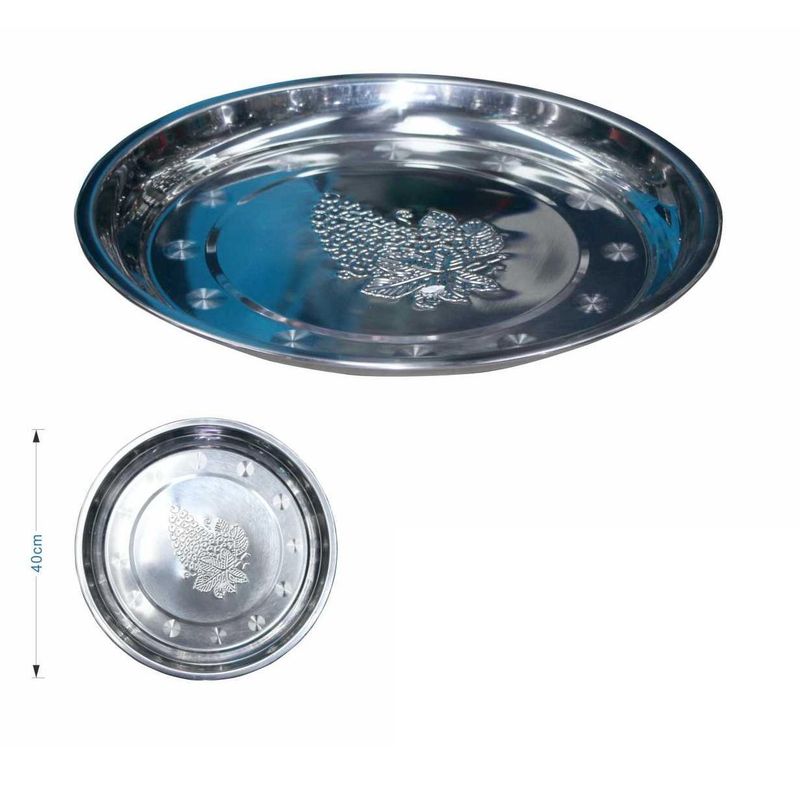GENERICO - Bandeja  de Aluminio 40cm