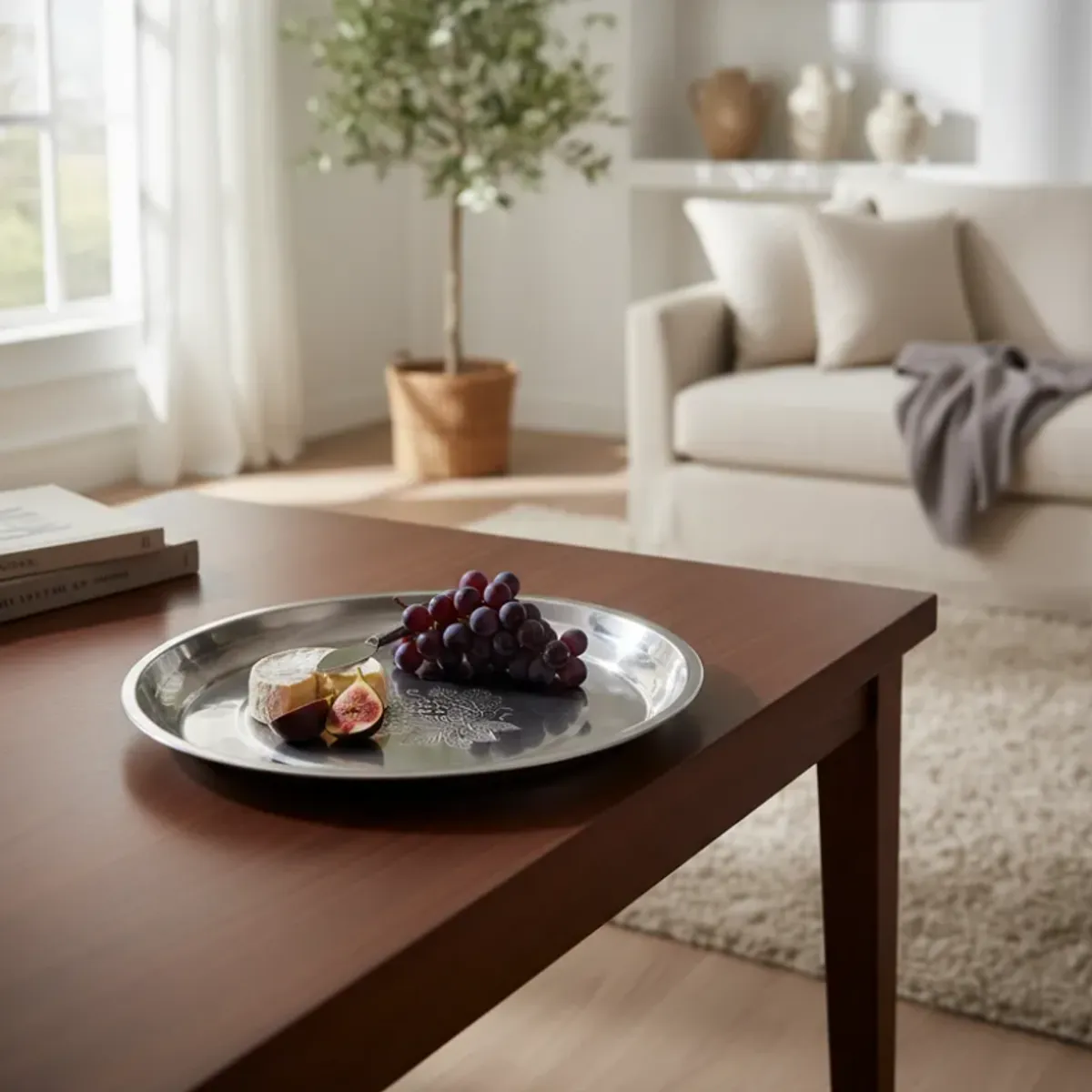 GENERICO - Bandeja de Aluminio 34cm