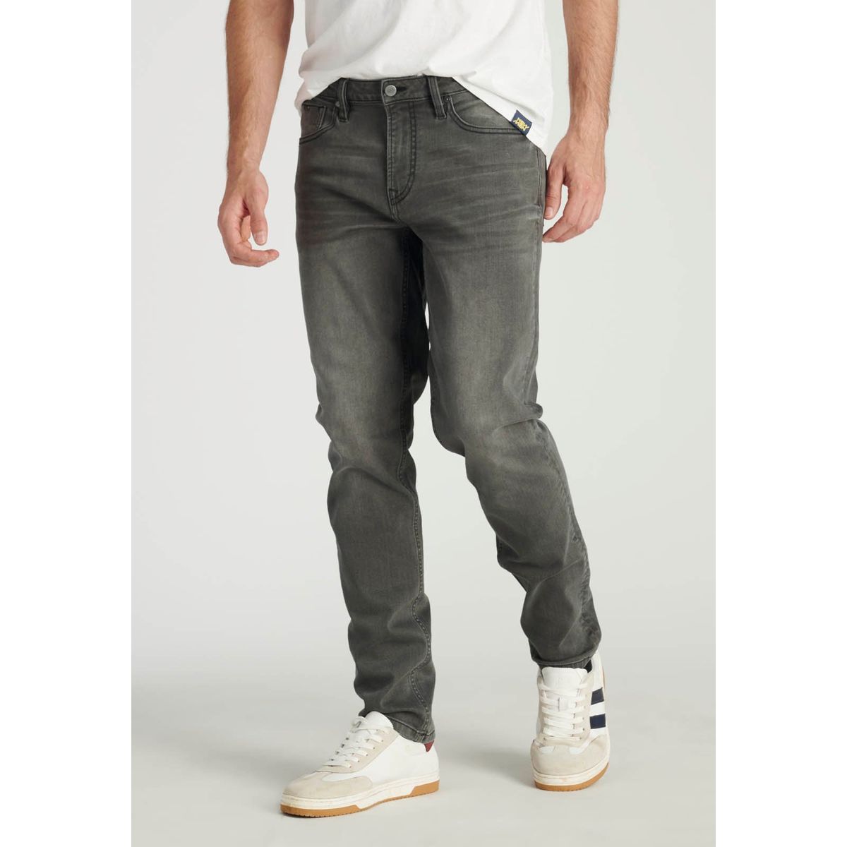 NEW MAN - Jeans Silos Heritage Negro Newman