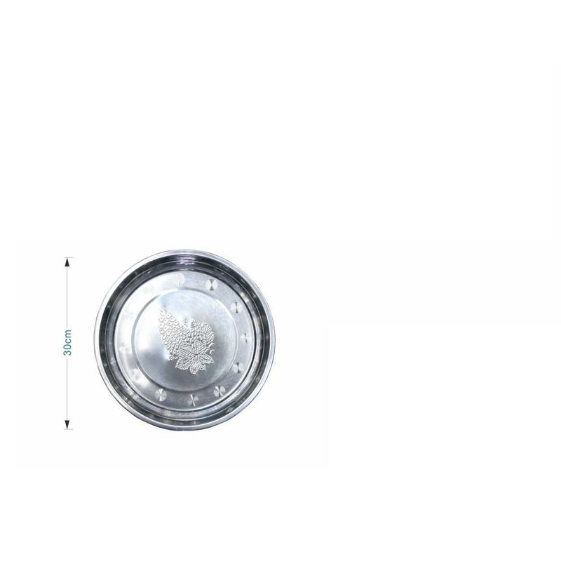 GENERICO - Bandeja de Aluminio 30cm