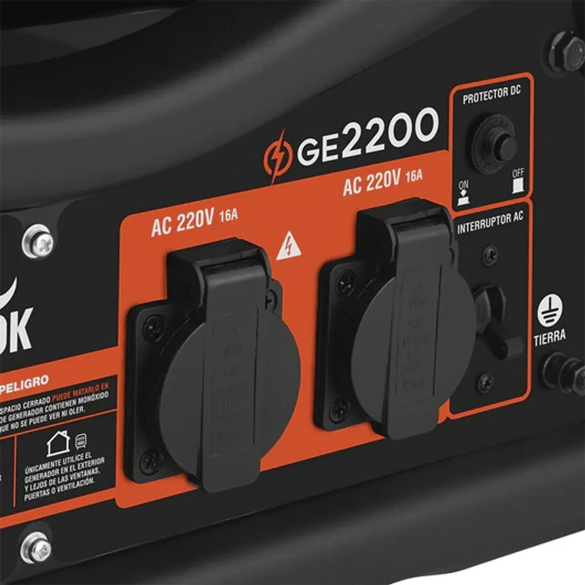 POWER PRO - GENERADOR 2.2 KVA GASOLINA MONOFÁSICO