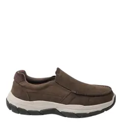 JARMAN - Zapato Casual Hombre Cuero Color Café Oscuro Modelo Ontario