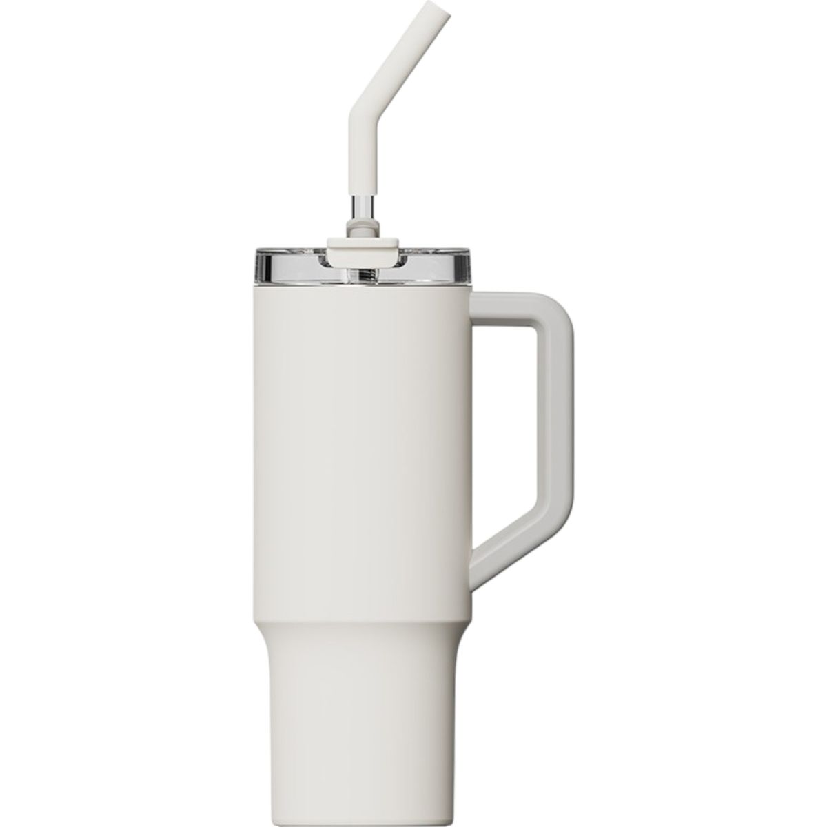 XIAOMI - Vaso Termico Xiaomi Straw Mug 1 Litro Blanco Frio y Caliente