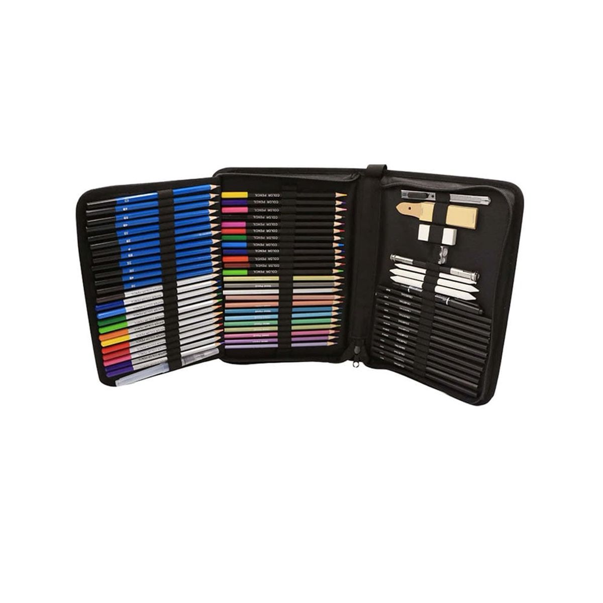 GENERICO - Set de Lápices de Dibujo Profesional 83 Piezas