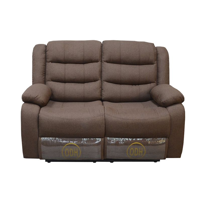 GENERICO - Sofá ODH Reclinable 2 Cuerpos New Italia Lino Chocolate