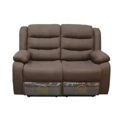 GENERICO - Sofá ODH Reclinable 2 Cuerpos New Italia Lino Chocolate