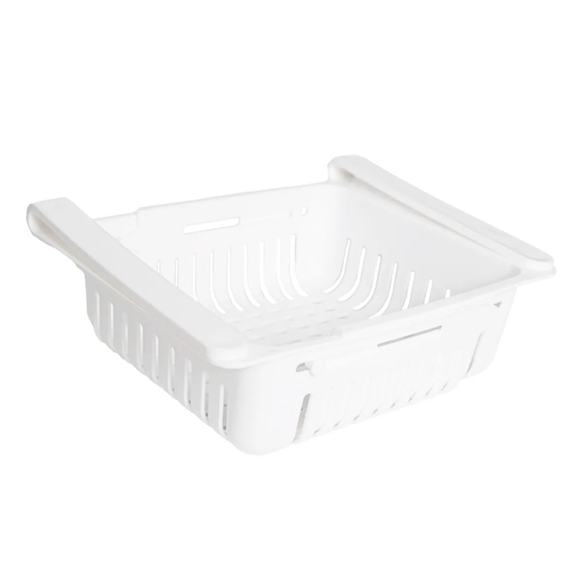 GENERICO - X2 Cesta Organizar Refrigerador Cocina Retractil Telescópic