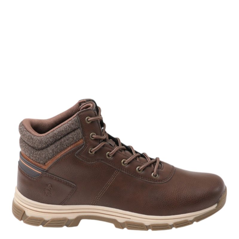 JARMAN - Botin Hombre Color Café Oscuro Modelo Havasu