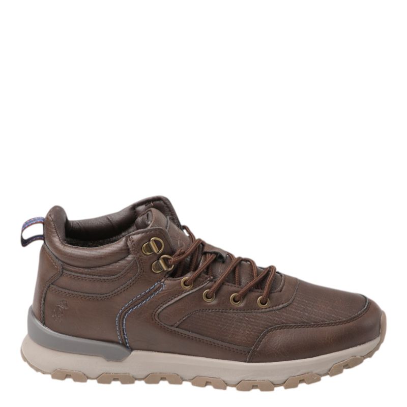 JARMAN - Botin Hombre Color Café Modelo Canyon