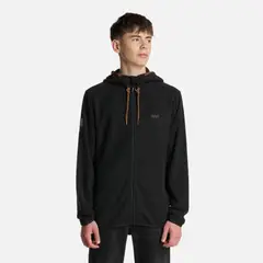 LIPPI - Polerón Teen Boy Stripes Nano-F Full Zip Hoody Negro