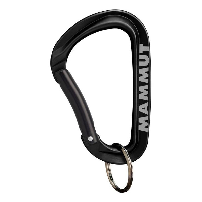 MAMMUT - Llavero Mosqueton Carabiner Workhorse L Unisex Adulto Negro