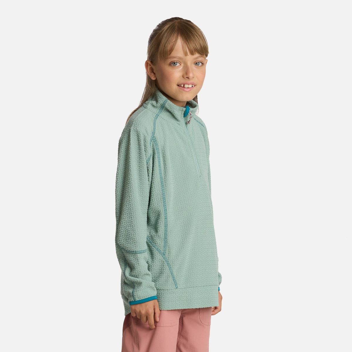 LIPPI - Polerón Niña Saltamontes Nano-F 14 Zip Jade Lippi