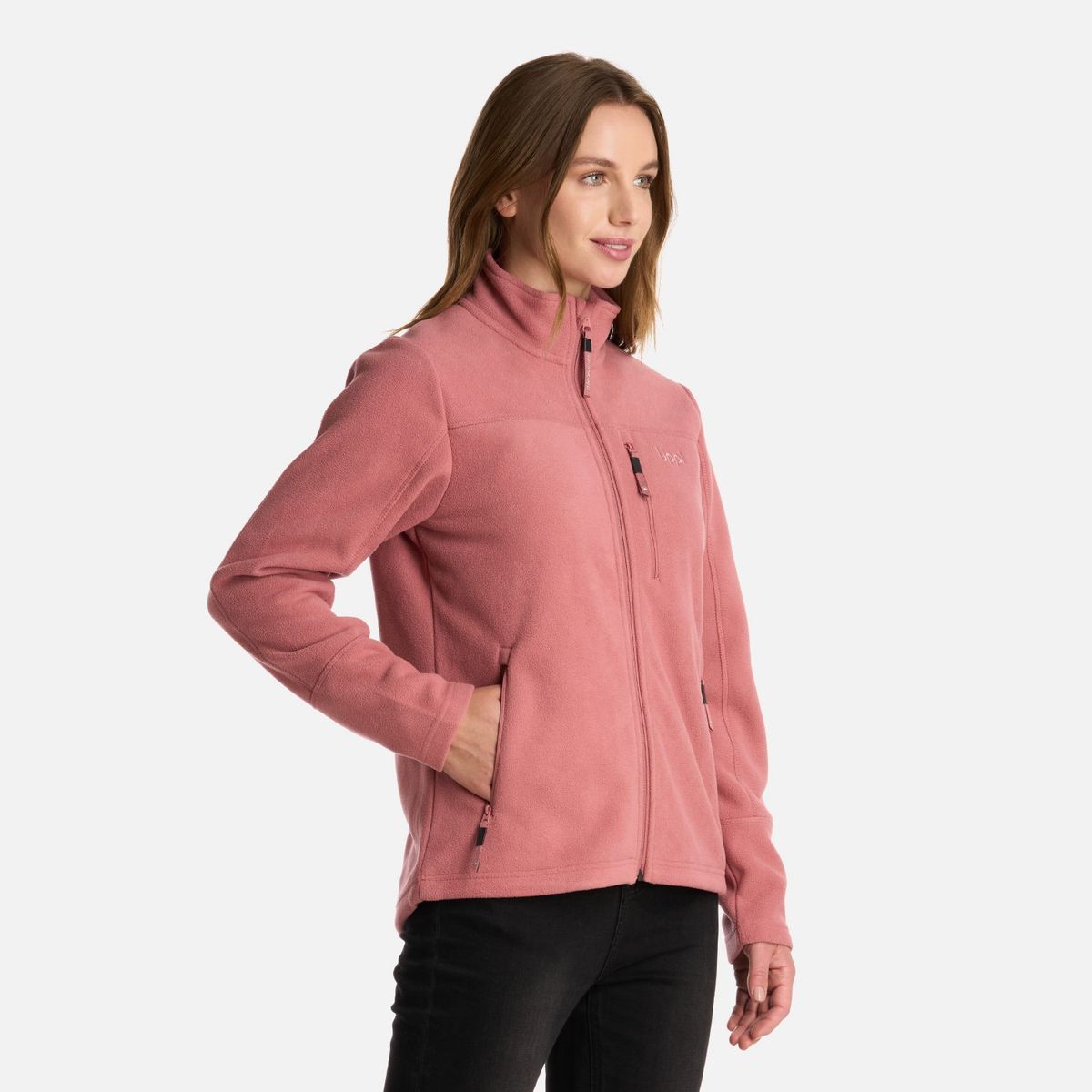 LIPPI - Polar Mujer Paicavi Therm-Pro Jacket Rosa Oscuro Lippi