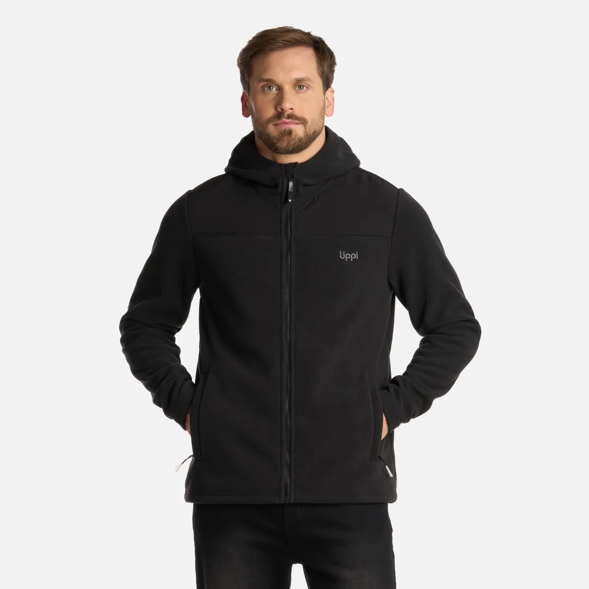 LIPPI - Polar Hombre Paicavi Patch Therm-Pro Jacket Negro Lippi