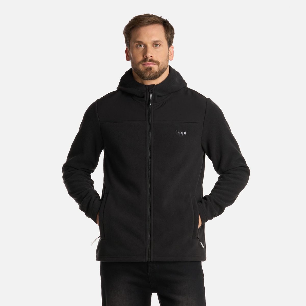 LIPPI - Polar Hombre Paicavi Patch Therm-Pro Jacket Negro Lippi
