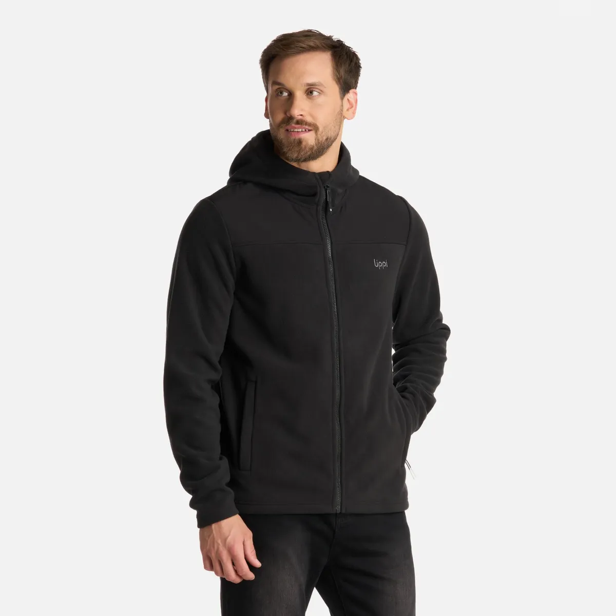 LIPPI - Polar Hombre Paicavi Patch Therm-Pro Jacket Negro Lippi