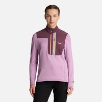 Polerón Mujer Karova Nano-f 14 Zip Rosa Fuerte