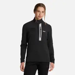 LIPPI - Polerón Mujer Karova Nano-f 14 Zip Negro