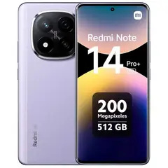 XIAOMI - Redmi Note 14 Pro Plus 5G 12GB RAM+ 512GB Resistente agua IP68 Camara AI 200MP-Morado