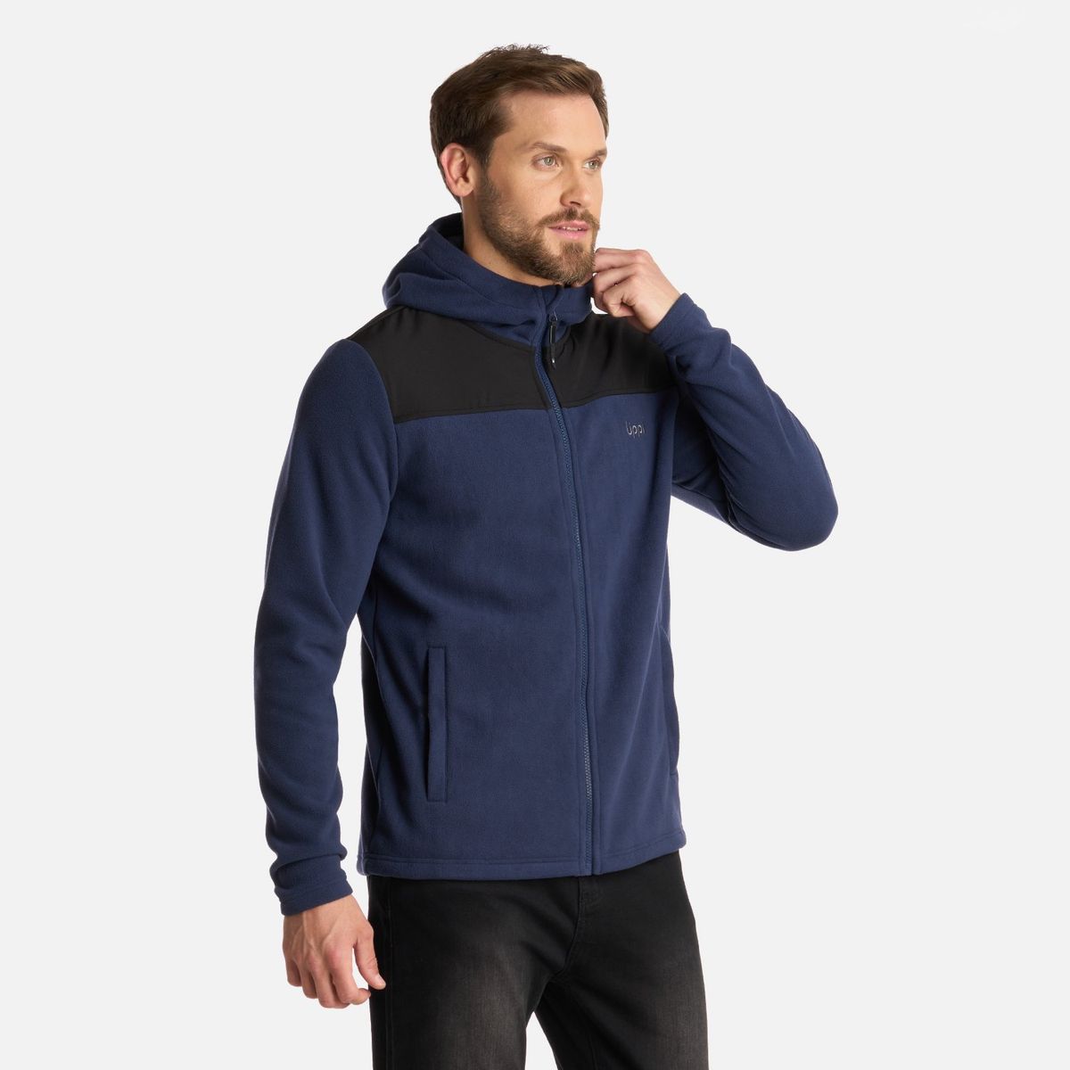 LIPPI - Polar Hombre Paicavi Patch Therm-Pro Jacket Azul Marino Lippi