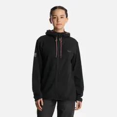 LIPPI - Polerón Teen Girl Stripes Nano-F Full Zip Hoody Negro