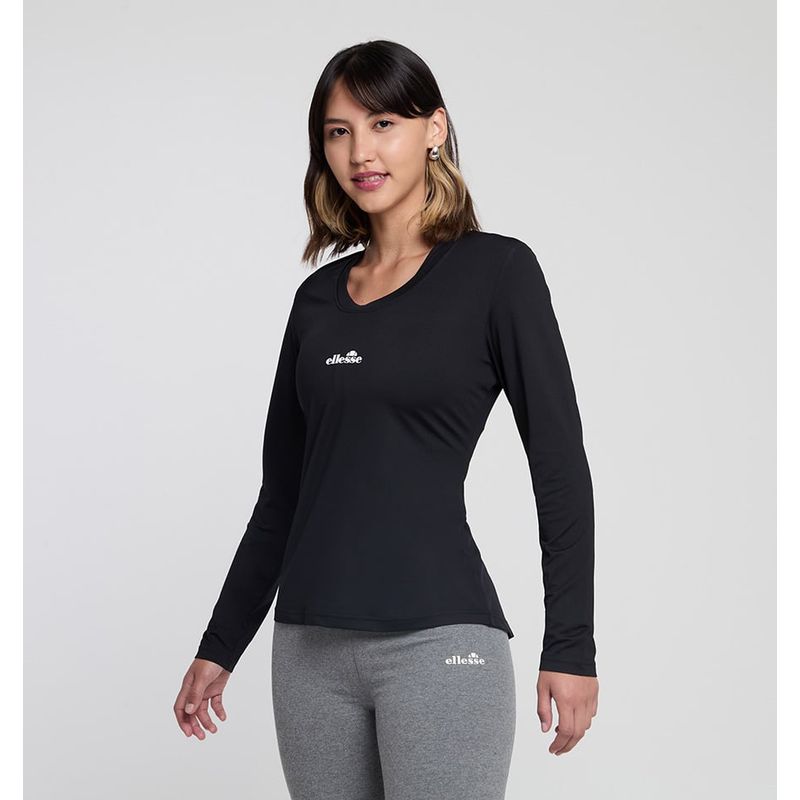 ELLESSE - POLERA MUJER ELLESSE ANA NEGRO