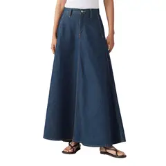 LEVIS - Falda Mujer Xl Skirt Azul