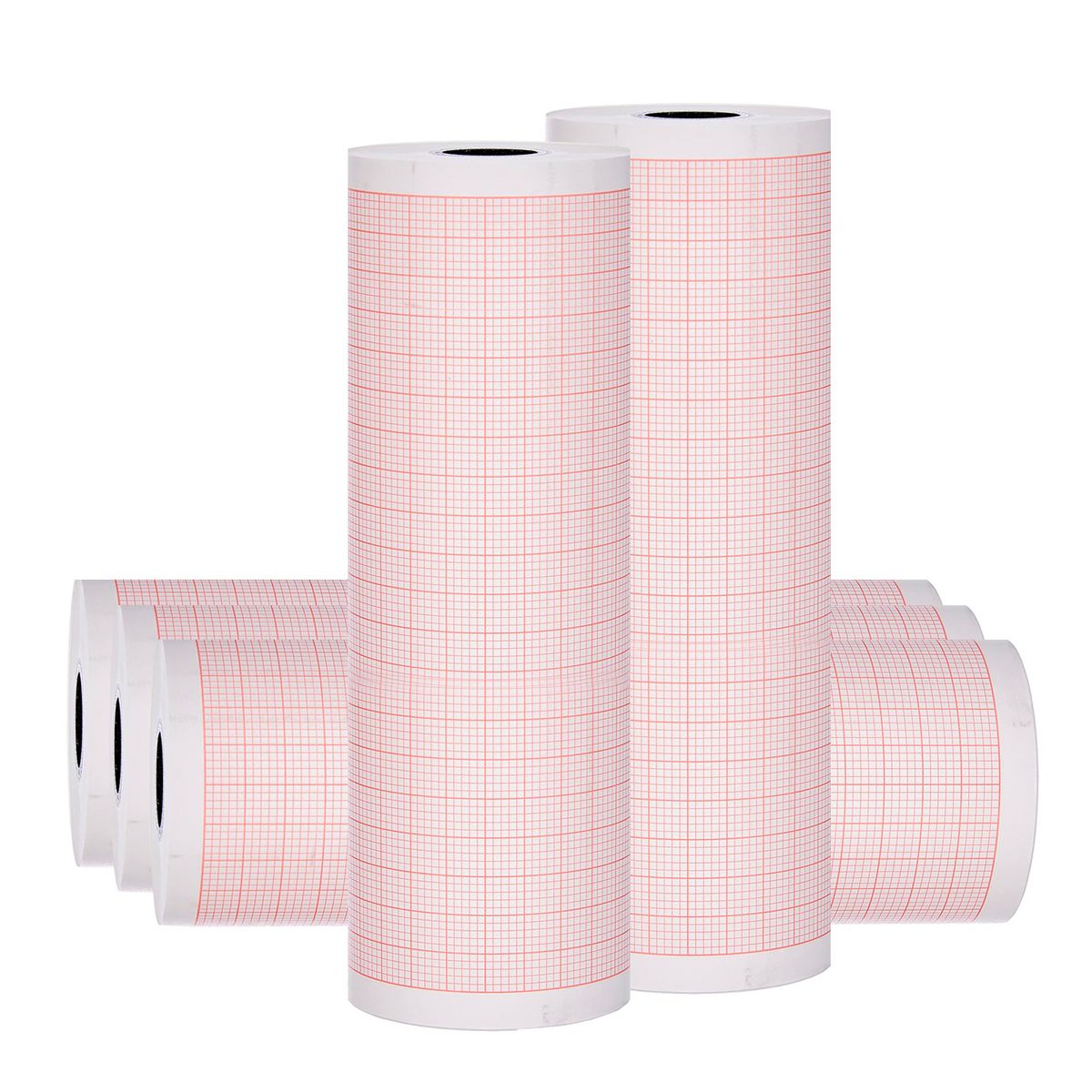 CONTEC - x10 Papel Térmico Electrocardiograma 12 Canales 210mm x 20m