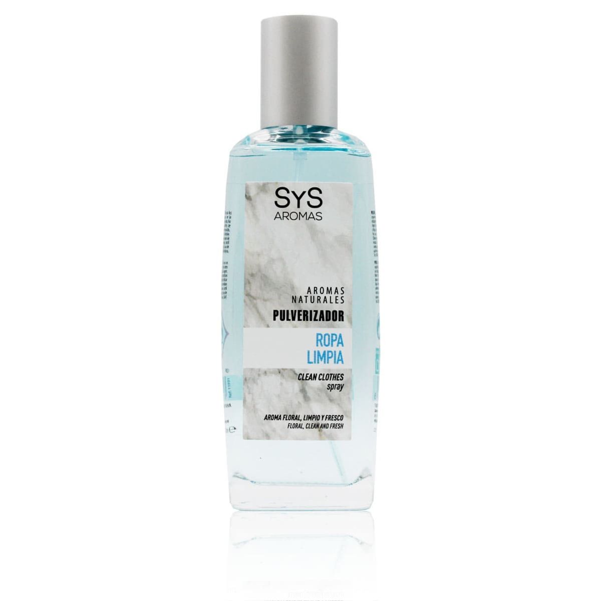 SYS - Ambientador Pulverizador Ropa Limpia 100ml SYS Aromas