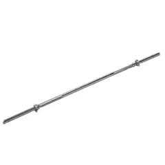MUUK - Barra Preolímpica Recta de 152cm Fitness Cromada