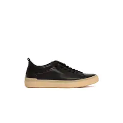 GIANI DAFIRENZE - Zapatilla Mujer De Cuero Violeta Negro C2