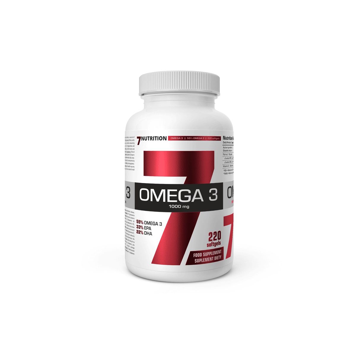 GENERICO - Omega 3 (220 Capsulas) - 7Nutrition