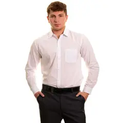 MPROPIA - Camisa Formal Algodón Manga Larga Hombre 5002