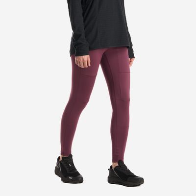 Imagen 2 del producto Calzas Mujer Puretrek Q-dry Leggings Vino