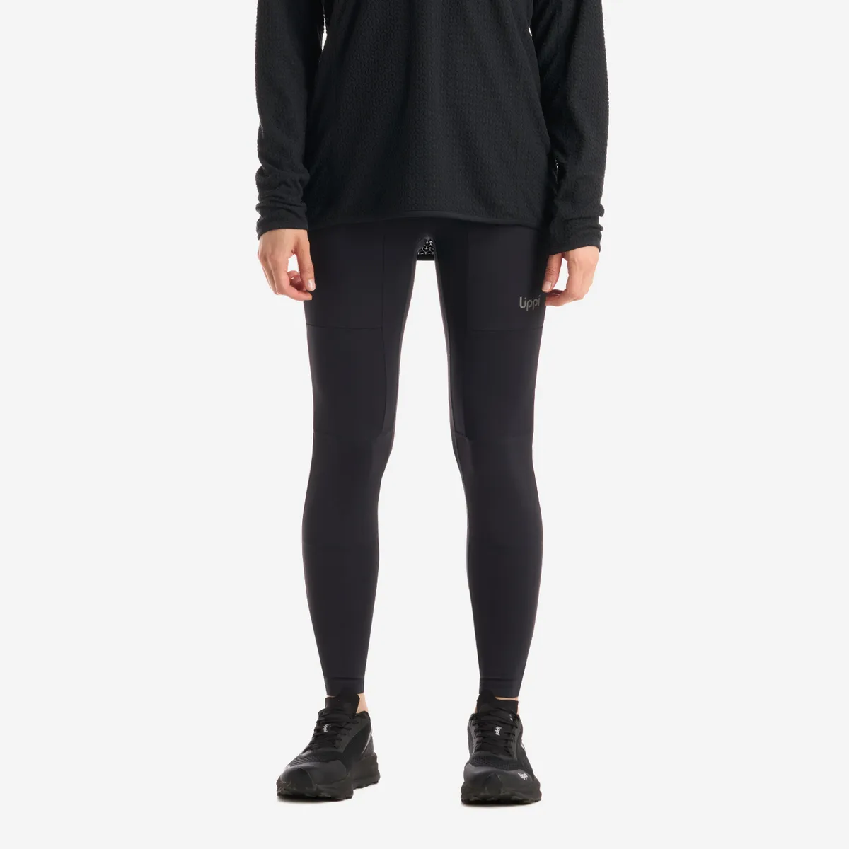 LIPPI - Calzas Mujer Puretrek Q-dry Leggings Negro Lippi