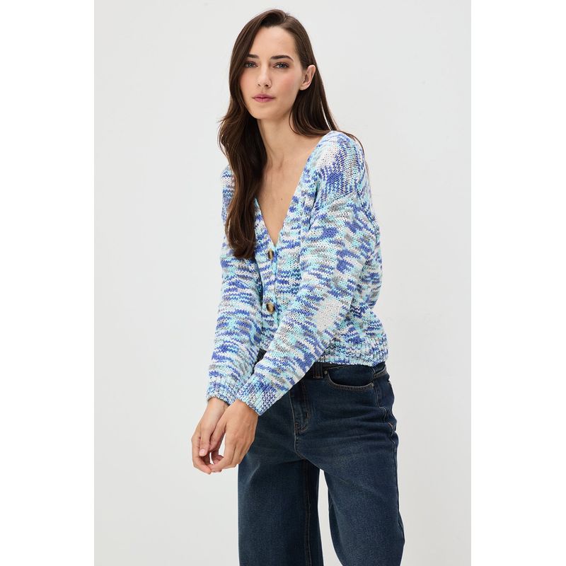 IO - Cardigan Azulino Mujer Io