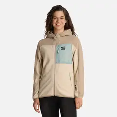 HAKA HONU - Polerón Mujer Leñera Taupe