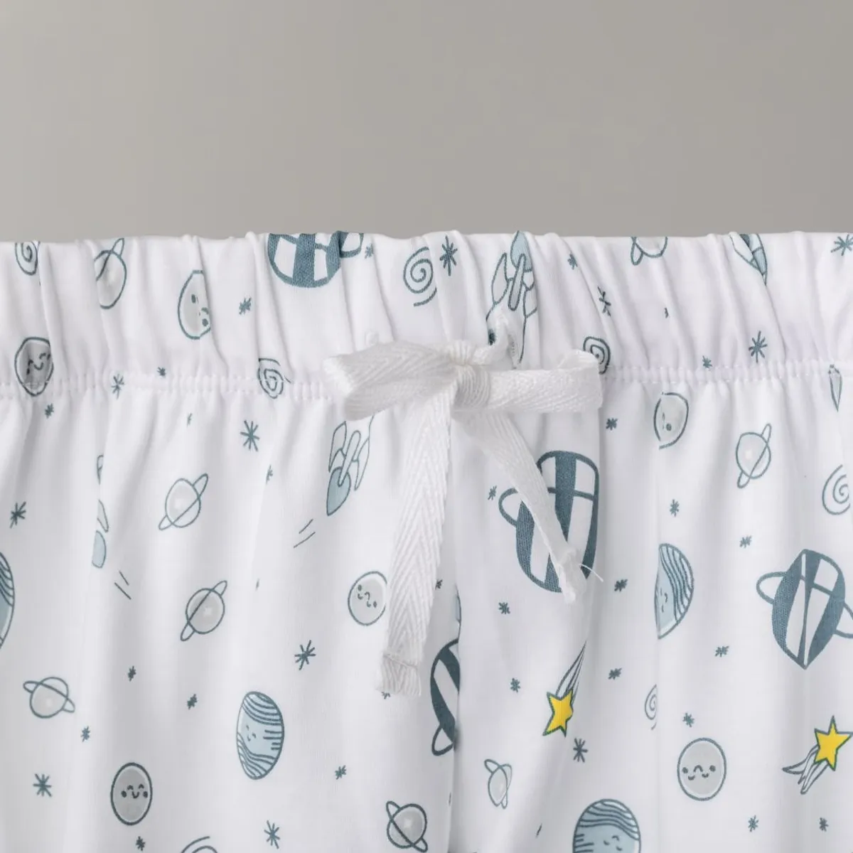 PIMMALU - Pijama Largo Niño Print Espacio Algodón Pima Peruano