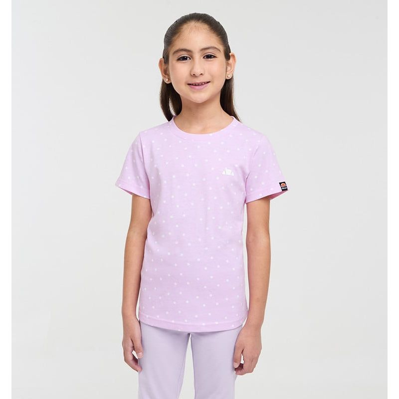 ELLESSE - POLERA NIÑA ELLESSE NERISSA PUNTOS/ROJO